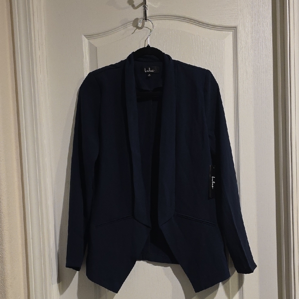 Lulu's Midnight Blue Blazer